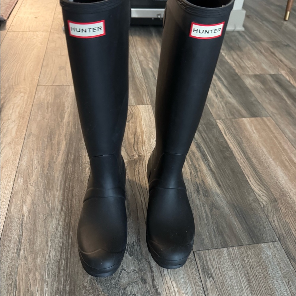 Hunter Classic Black Rain Boots